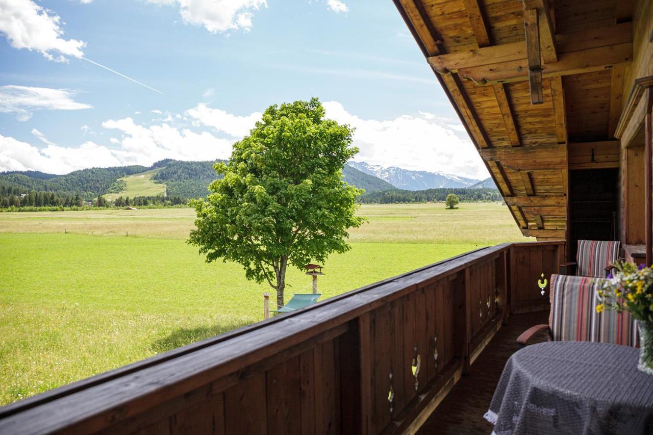 Landhaus Lindl - Ein ruhiges Platzl zum Wohlfühlen Leutasch Exterior foto