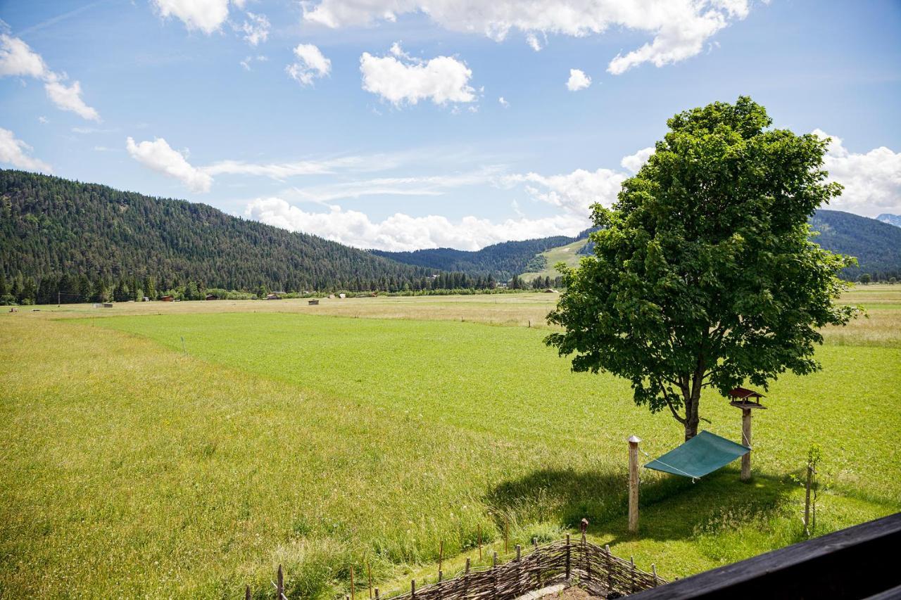Landhaus Lindl - Ein ruhiges Platzl zum Wohlfühlen Leutasch Exterior foto